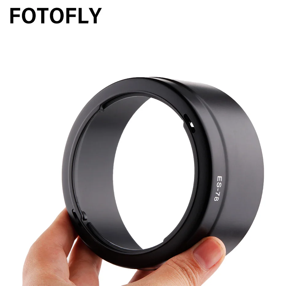 ES 78 бленда для объектива FOTOFLY CANON EF 50 мм F/1.2L USM байонетная объективов Canon ES78|Бленды| |