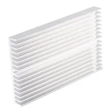 Heatsink amplificador de potência 100x60x10mm, módulo radiador especial para dissipador de calor de alumínio resfriamento