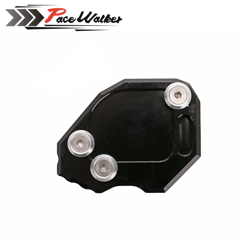 

Free shipping Kickstand Foot Side Stand Extension Pad Support Plate For BMW F800GS F800 GS 2013-2018