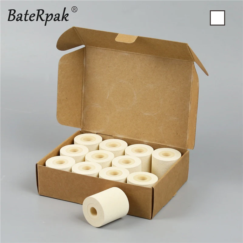 

White Color Solid Ink roll,12pcs/carton 100% sponge ink roller,solid coding machine rolls,36*32/40mm 90-130degree
