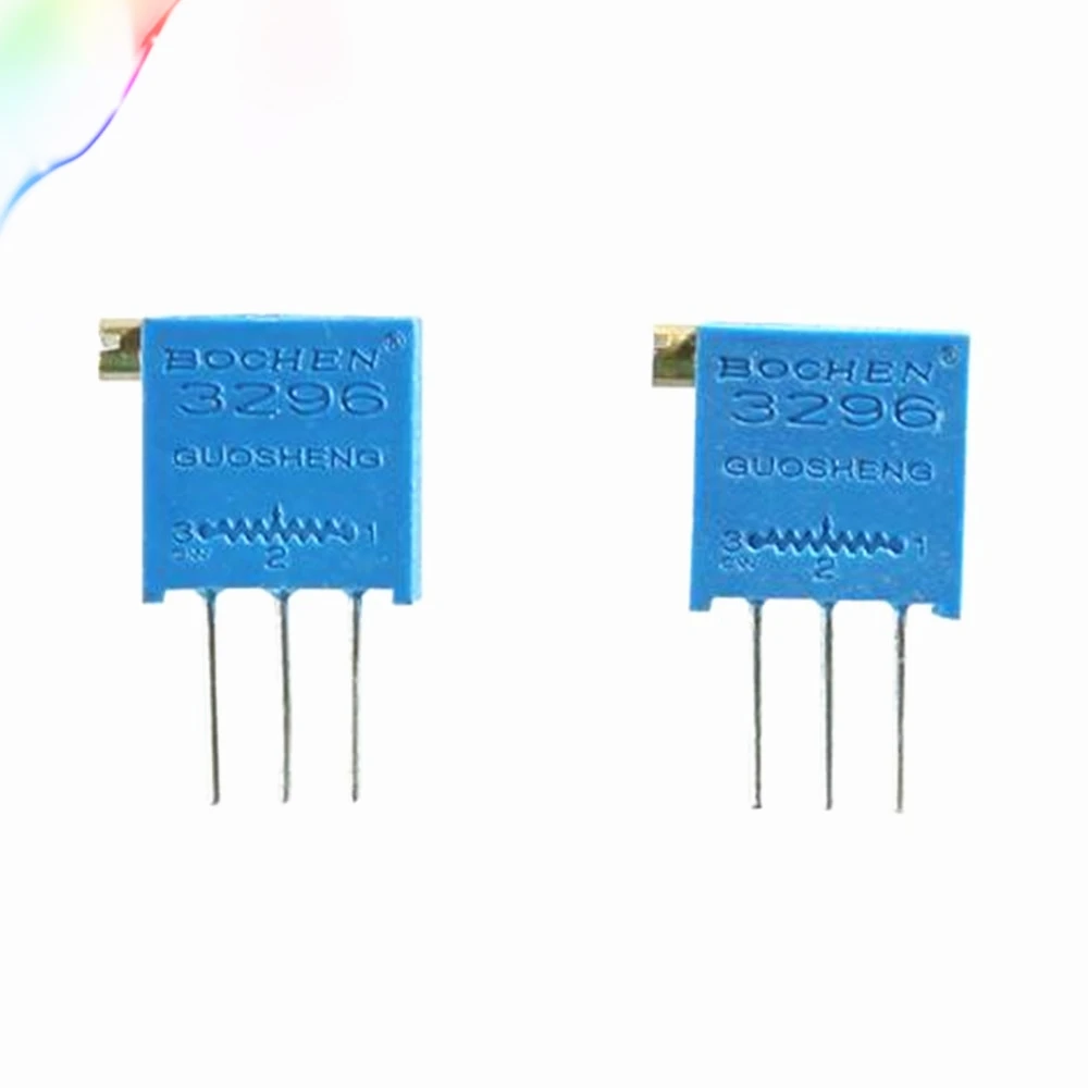 

10PCS 3296X-103 Side Adjustable Precision Multi Ring Potent 3296X-1-103/104 10K Ohm 3296X Multiturn Trimmer Potentiometer X103