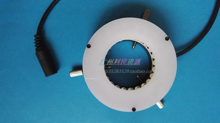 Промышленной камеры CCD светодиодный Регулируемый кольцо источник света с Отраженные пластины внутренний диаметр 40 мм