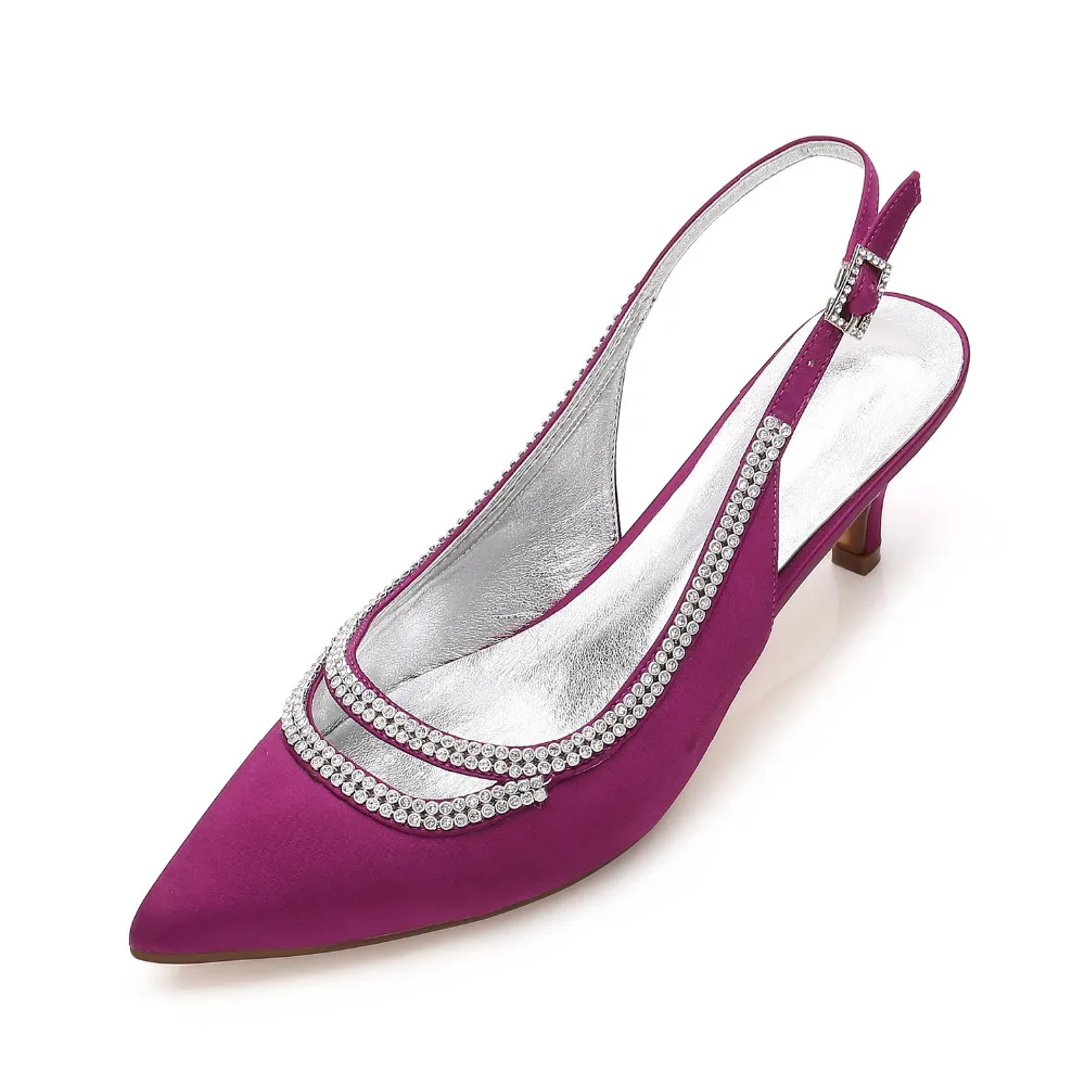 Creativesugar атласные вечерние туфли с острым носком стразами и на каблуке 6 см|heels
