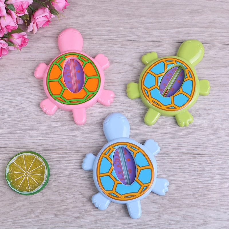 

New Tortoise Shape Cartoon Baby Water Thermometer with Scale Bathtub Bath Safe Water Thermometer Tester For Baby Children Care