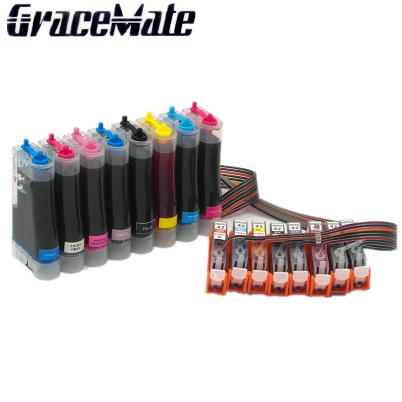 Compatible con CISS para impresora CANON Pixma Pro 100 pro 100, repuesto de  sistema de tinta para CANON CLI42 CLI 42 para Pixma Pro 100|ink system|canon  ink systemcanon printer pixma - AliExpress