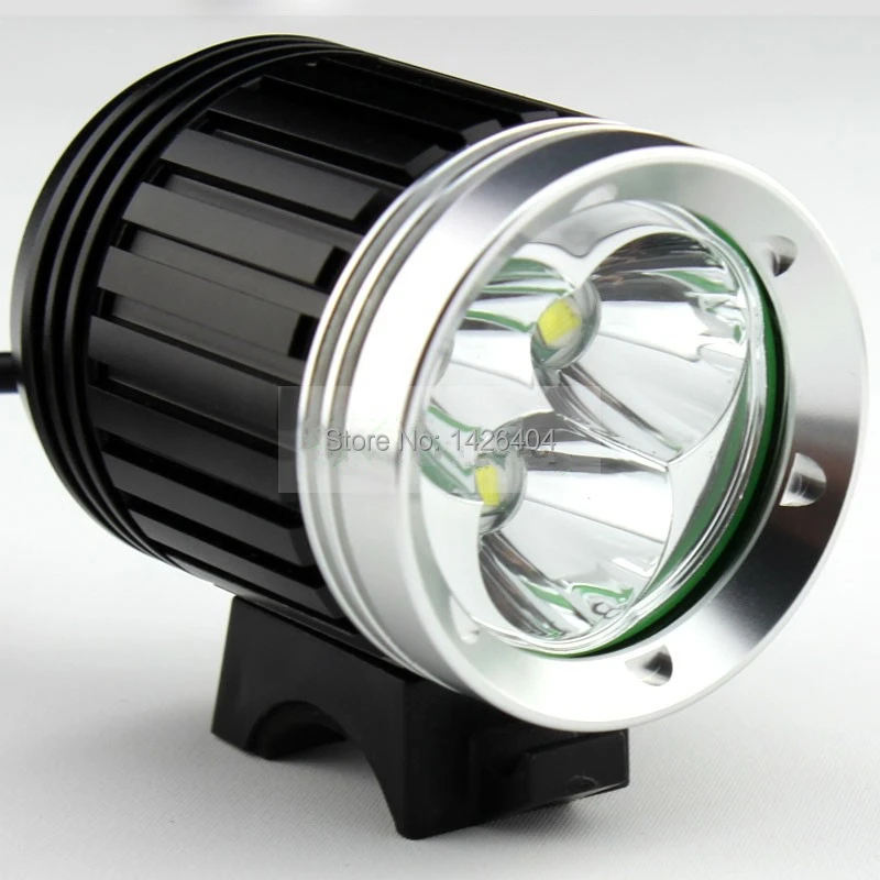 

4000 Lumens 3x XM-L T6 LED Headlight 3T6 Headlamp Bicycle Bike Light Waterproof Flashlight+Battery Pack Free Shipping