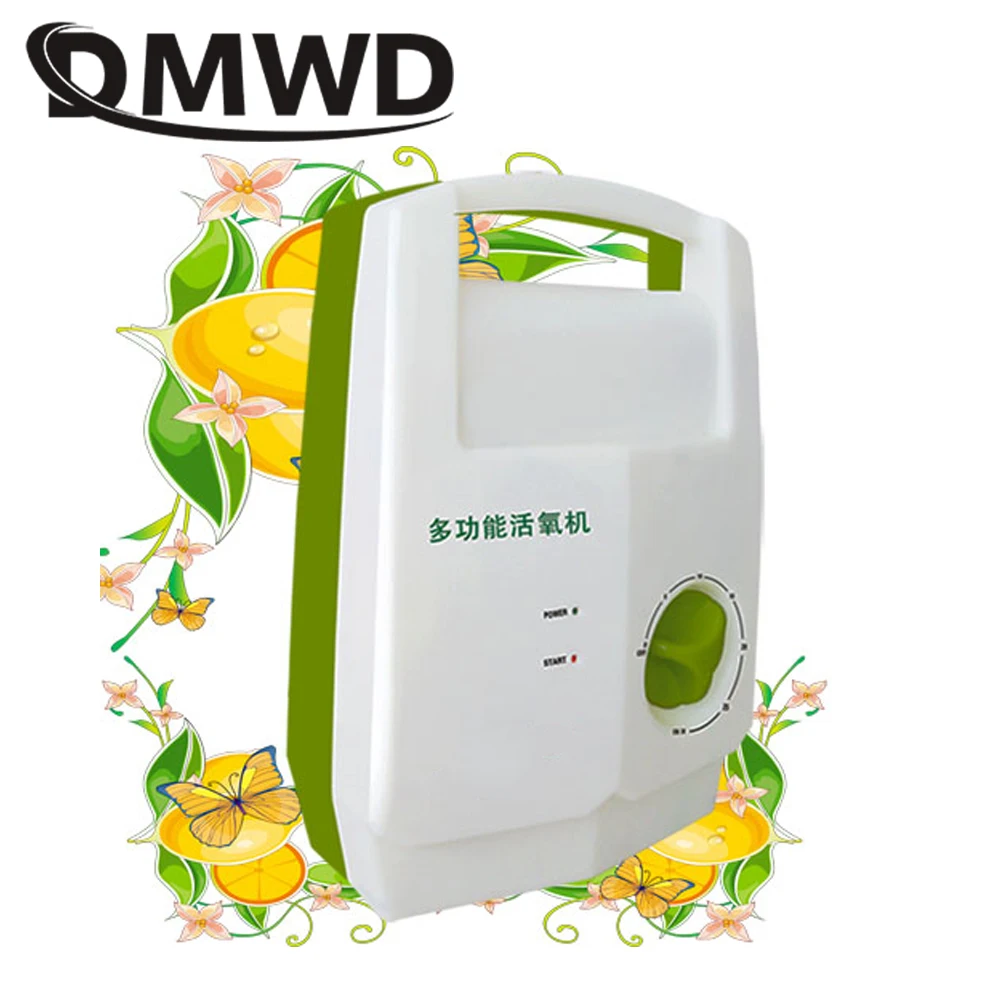 

DMWD Ozone Generator Air purifier Water Sterilizer Ozonator Ionzator Oxygen Fruit Vegetable Detoxification Machine Clean Room EU