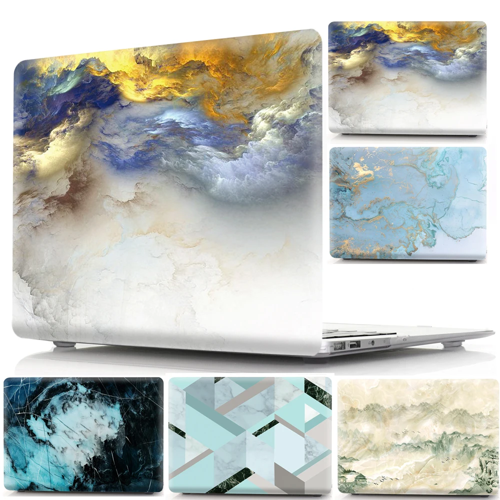 Marble Pattern Protective Cover Case Shell for Apple Mac MacBook Air 11 13 Pro 12 13 15 Touch Bar Fashion Bag Sleeve Marble Pattern Protective Cover Case Shell for Apple Mac MacBook Air 11 13 Pro 12 13 15 Touch Bar Fashion Bag Sleeve