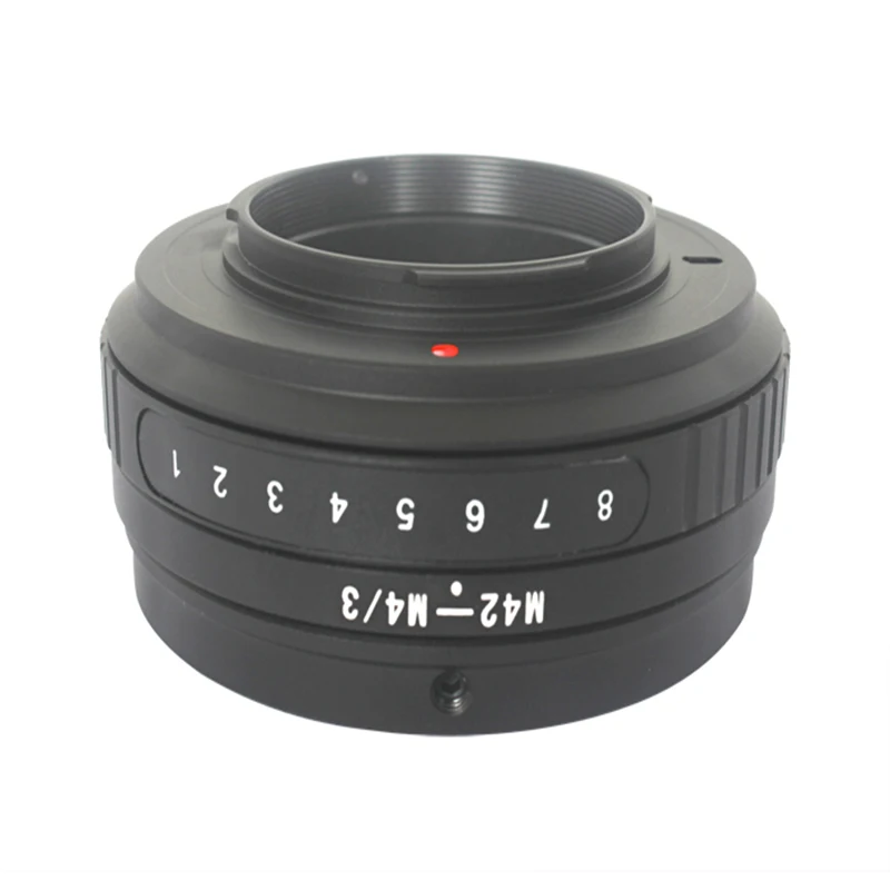 Lente para Micro Anel para Olympus Novo Tilt M42 Quatro Terços m4 Montagem Adaptador Panasonic G10 Gf5 Gh3 g1 g2 Ep-1 Epl-2 E-m5 M42-m4 - 3 - Image 2