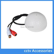 Новые HD DSP Регулируемая чувствительность микрофона Ip Камера микрофон для видеонаблюдения Камера Звуковой Монитор для Аксессуары для систем видеонаблюдения CCTV