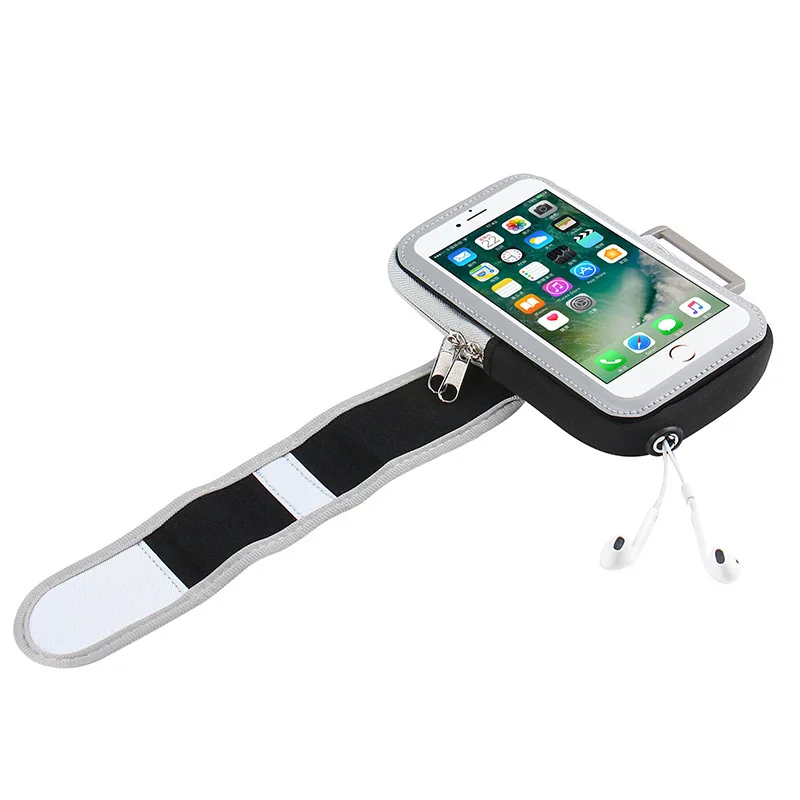 DuDa Универсальный спортивный нарукавный чехол для бега, спортзала, мобильного телефона, нарукавная повязка, сумка-держатель для iPhone 6,1 дюймов, смартфон на руку
