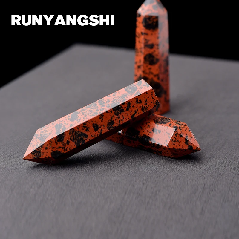 Runyangshi Кристалл столб камень 1 шт. простой стиль натуральный кристалл маленький