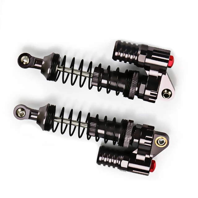 2Pcs Aluminium Alloy 90Mm Absorber Shocks For 1/10 Scale Rc Rock Crawlers Axial Scx10 D90 Truck 5