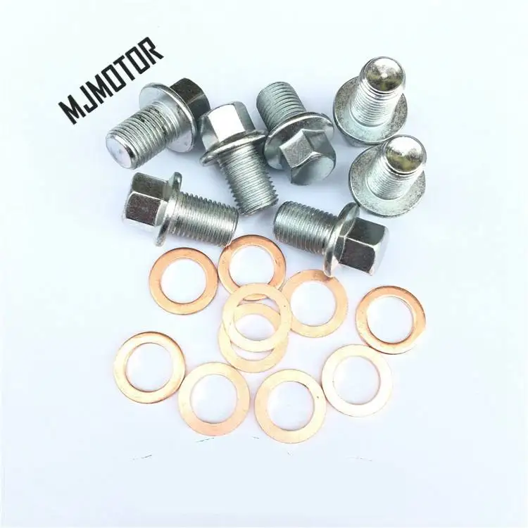 

Oil sump screw with copper bushing kit for Chinese SAIC ROEWE 550 MG6 1.8T Engine Auto car motor parts LSF100040