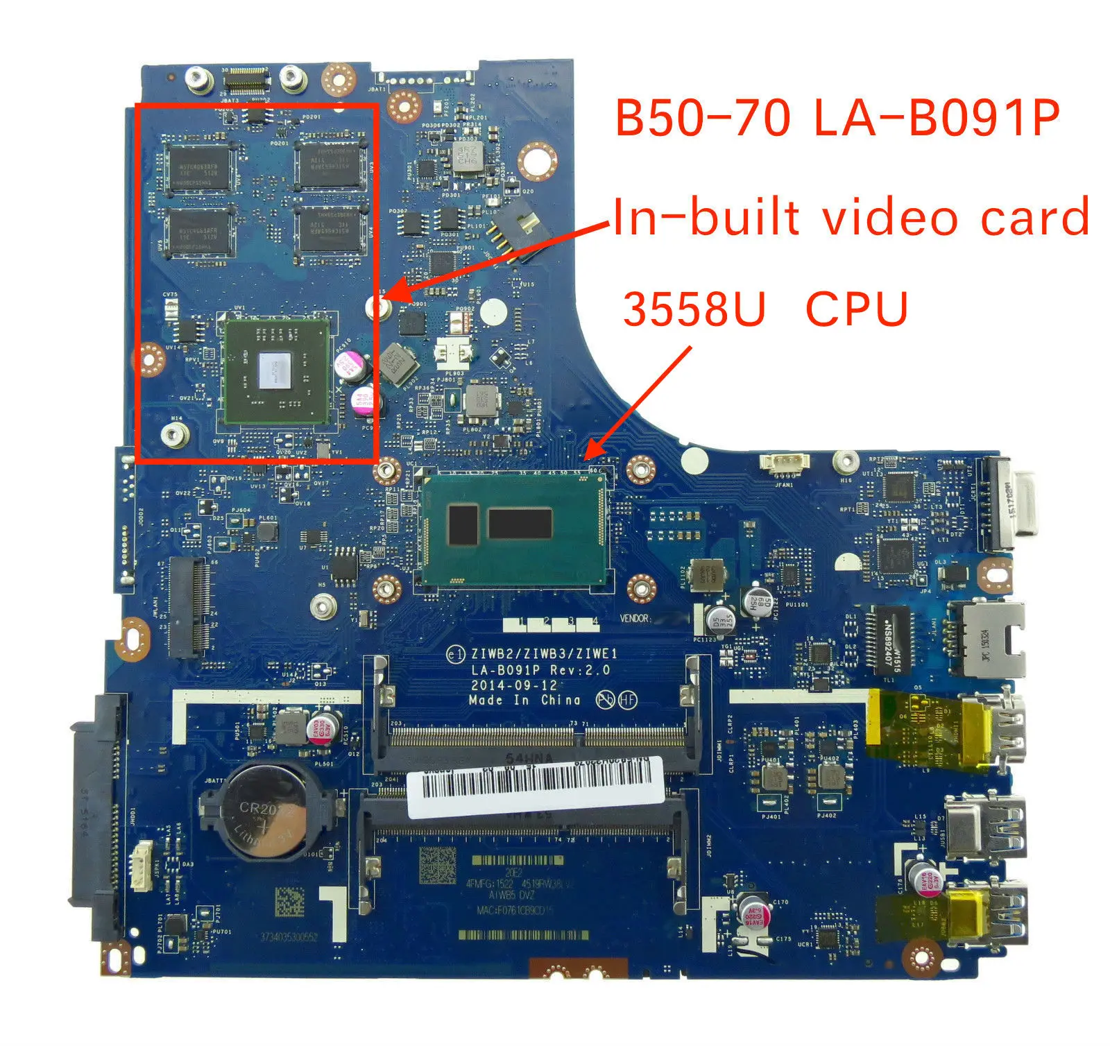 B50-70 ziwb2 ziwb3 ziwe1 LA-B091P sr1e8 3558u