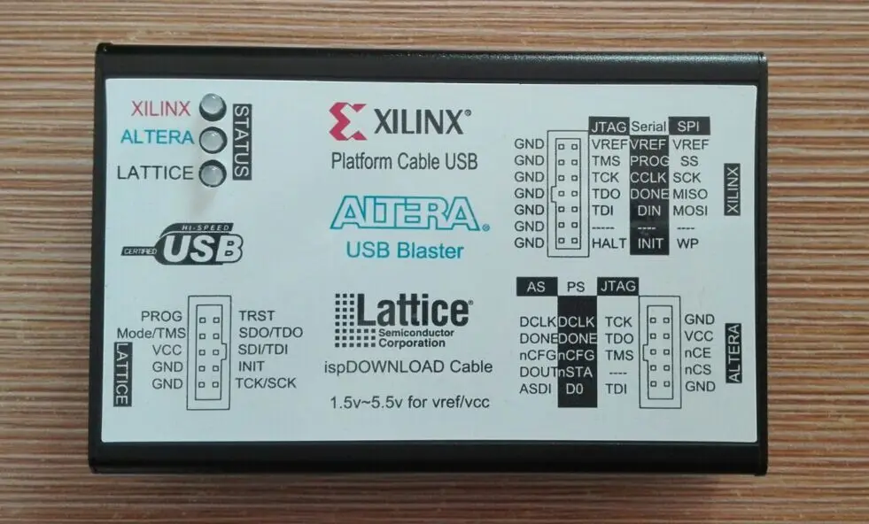 

Xilinx Download Line ALTERA LATTICE3 and 1USB New Program Burn-write FPGA CPLD Downloader