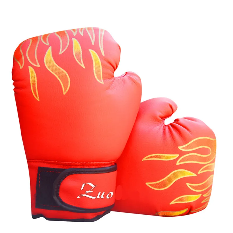 

Child 1 Pair Durable Boxing Gloves High Quality Cartoon Sparring Kick Fight Gloves Training Fists PU Leather Boxing Gloves
