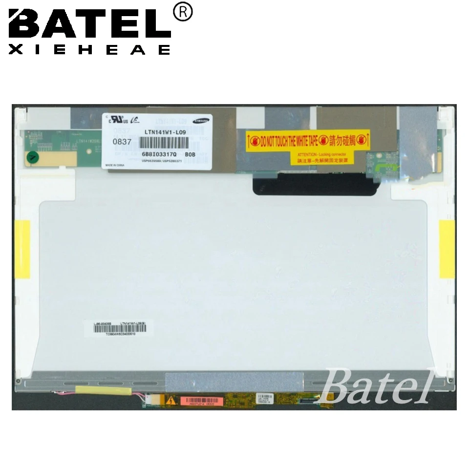 

LTN141W1-L09 Antiglare CCFL Backlight 14.1 inch Laptop LCD Screen 1366x768 HD LVDS 30pin LCD Screen Matrix for Laptop 14.1