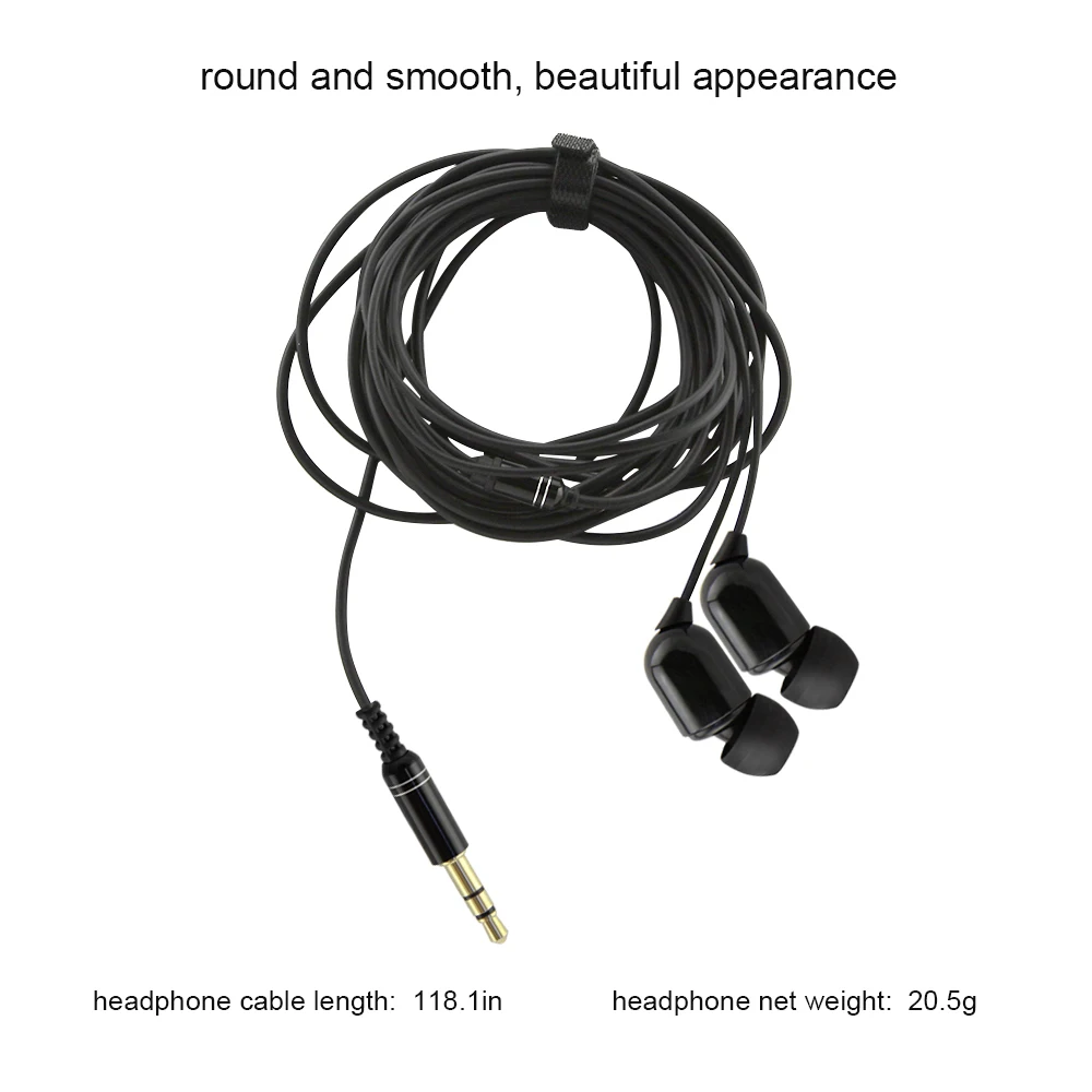 CHYI проводные наушники-вкладыши, наушники, супер бас, стерео, Hi-Fi гарнитура, наушники, 3,5 мм, 3 м, Удлиненный кабель для наушников без микрофона