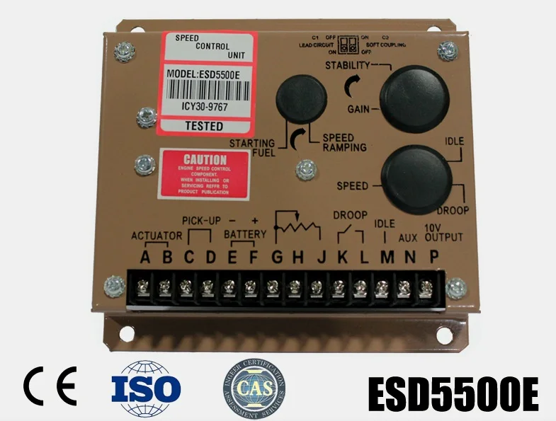 

Speed Controller ESD5500E For Diesel Alternator Generator Parts Accessory