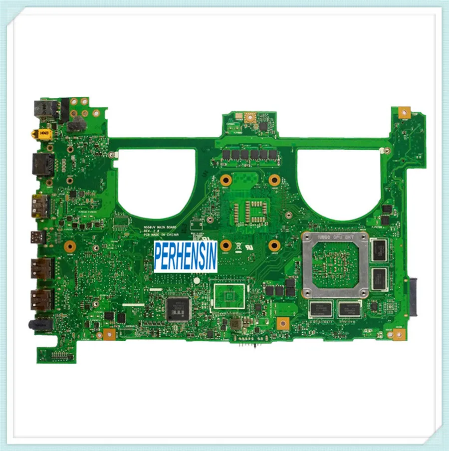 For For Asus N550J G550J N550JV G550JK Laptop Motherboard w i7 4700HQ Mainboard 100 Work