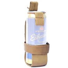 TTGTACTICAL нейлоновый Тактический скелетизированный держатель для бутылки Тактический походный Molle держатель для бутылки с водой ремень Сумка-переноска для бутылки