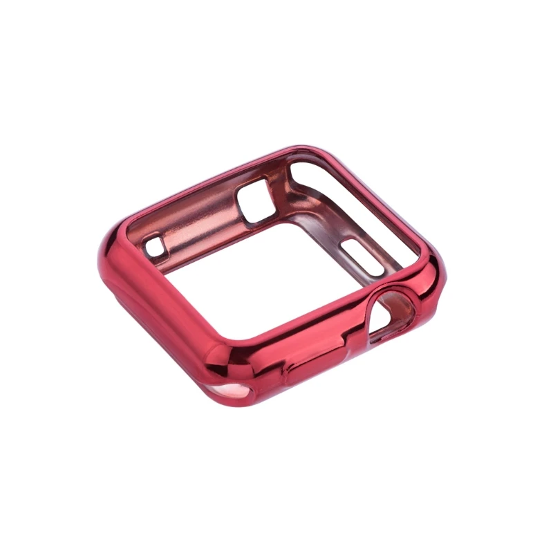TPU Soft Protective Skin Bumper For Apple Watch Case Protector Cover 38 42mm gai TPU Soft Protective Skin Bumper For Apple Watch Case Protector Cover 38 42mm gai