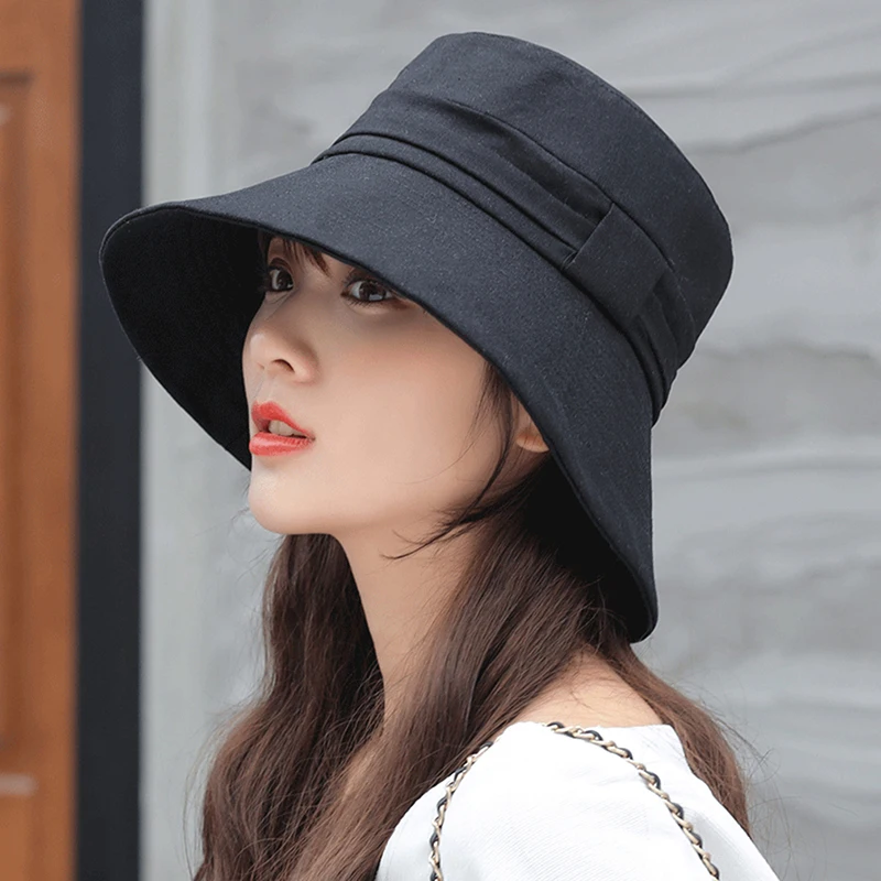 ladies fabric sun hats