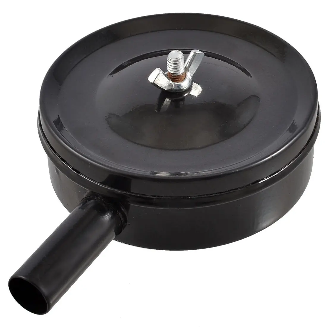 

Promotion! 1" PT Male Thread Metal Air Compressor Silencer Filter Muffler Black