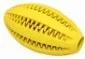 Натуральный резиновый стоматологический регби мяч игрушка для собак здравоохранения - Цвет: Yellow