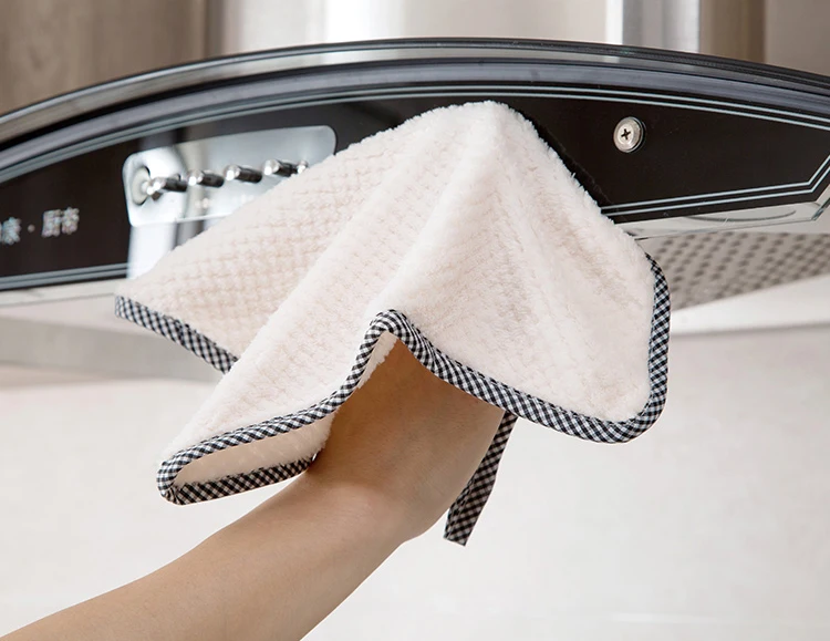 1 шт. посуда ткань для чистки посуды ванная комната супер абсорбент полотенца Бытовая Кухня салфетка для раковины моющая ткань