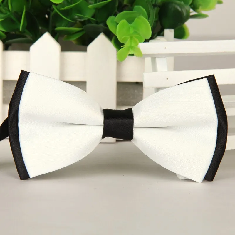 Галстук-бабочка, мужской формальный галстук, коммерческий Свадебный галстук-бабочка, Мужской Свадебный галстук-бабочка для мужчин, деловая рубашка, подарок, белая рубашка - Цвет: White