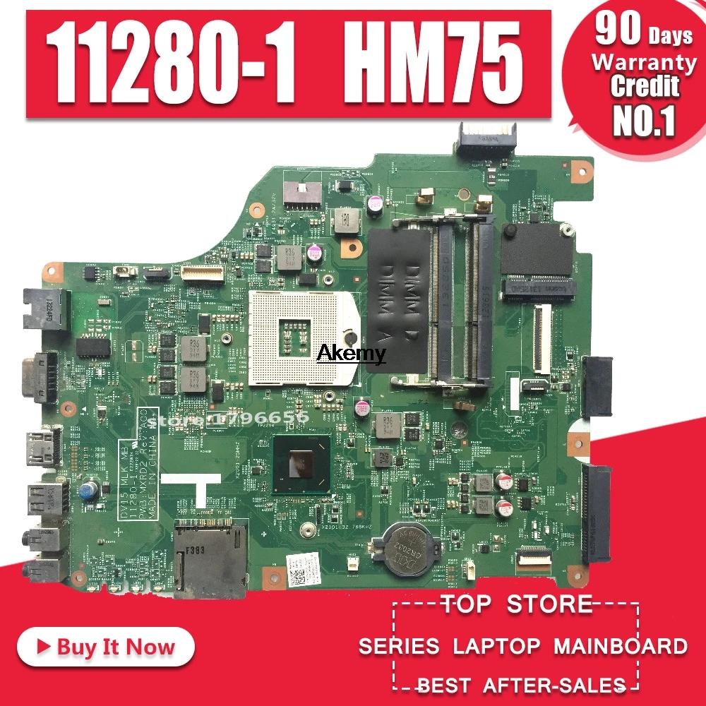 

11280-1 for dell 3520 DV15 MLK MB 11280-1 PWB:MXRD2 REV:A00 laptop motherboard FOR DELL INSPIRON 3520 HM75 Test
