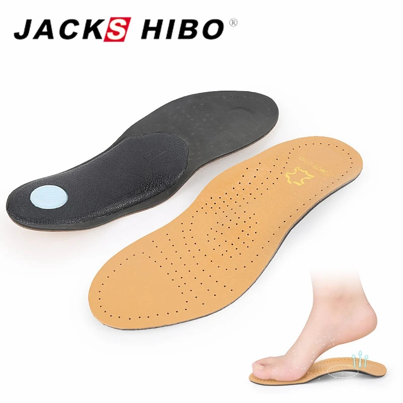 

JACKSHIBO Comfortable Orthotics Insoles for Shoes Arch Support Breathable Shock Absorption Insoles for men & women Shoe Pad