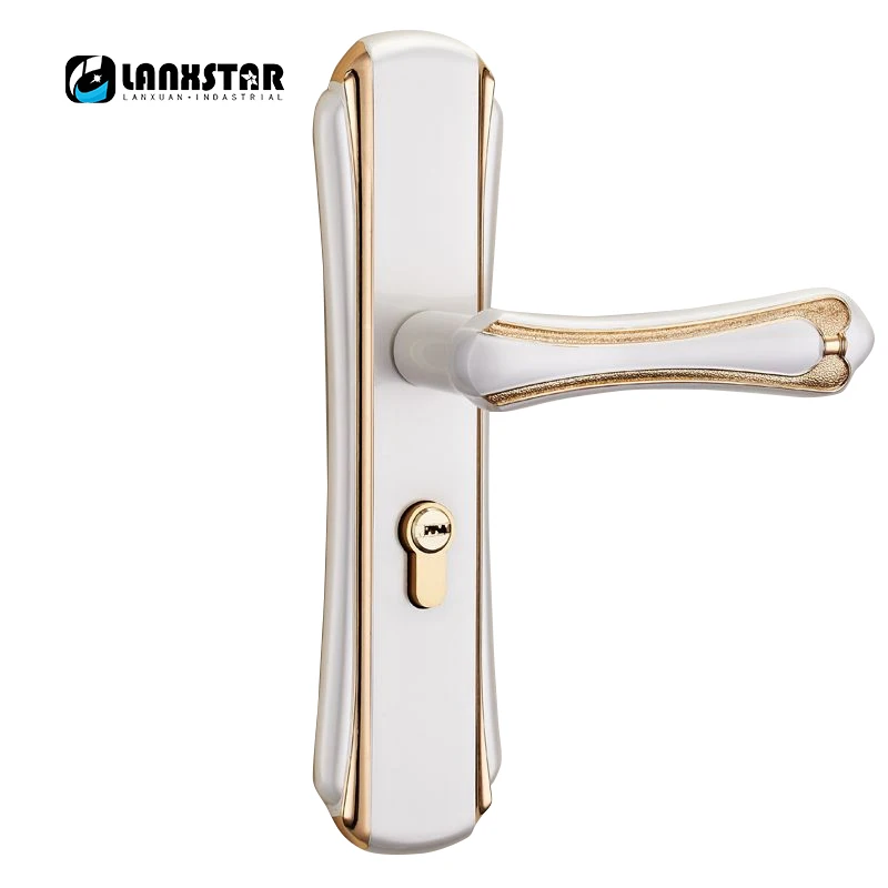 Top Quality Security Entry Doors Mortise Lever Lockset Silent Lock Core