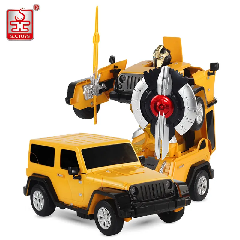 

S.X.TOYS 1:14 Transformation RC Car Machine On The Remote Control Radio-Control Deformation Car Kids Electronic Vehicle Toy Gift