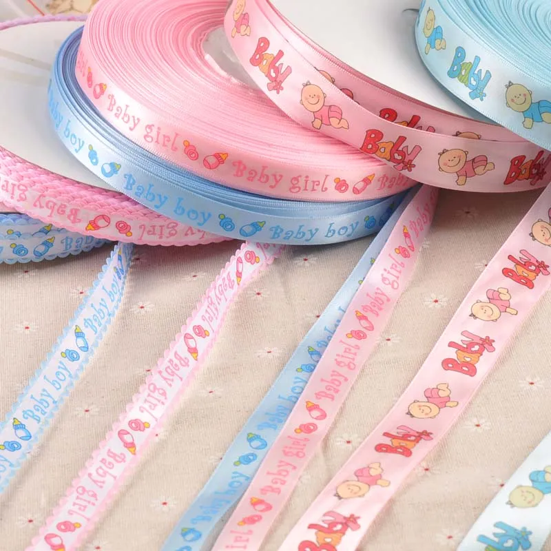 Baby Ribbons 6yard/lot Pink/blue Trim Lace Set 1.5/2.5mm Sewing Fabric Decorative Box Packing Bow Craft DIY Accessories ribbon decoration,ribbon supplies,sewing ribbon,lace trim ribbon