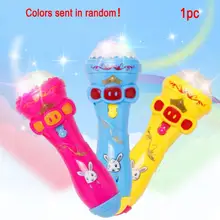 Популярная забавная светящаяся Беспроводная модель микрофона, подарок, музыка, караоке,, Милая мини-игрушка, антистресс, для мальчиков и девочек, для взрослых, забавная светящаяся игрушка
