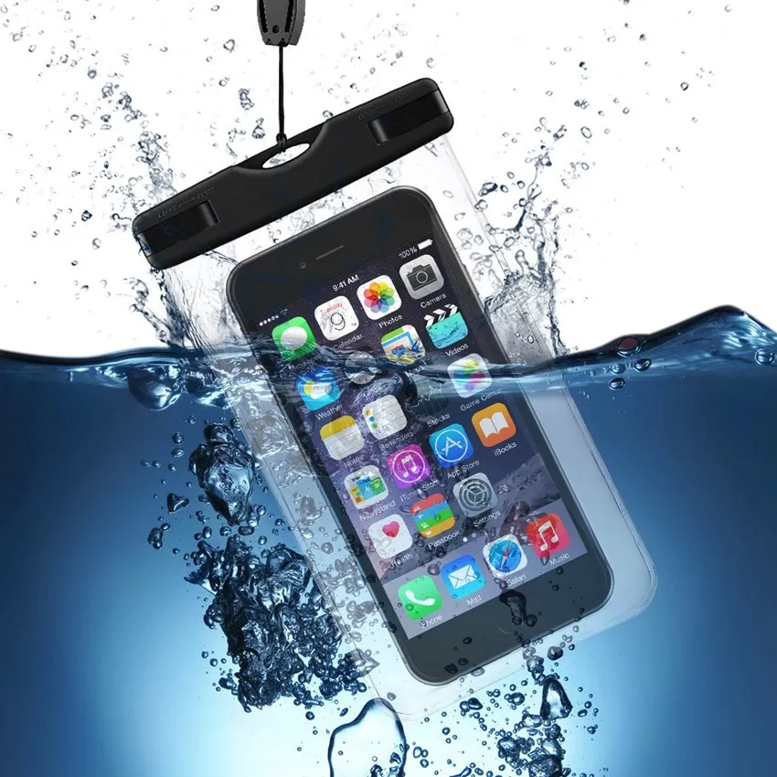 6 &quotПодводная Водонепроницаемая сумка для samsung huawei Xiaomi iPhone 8 7 S Plus XR XS MAX X Swiming