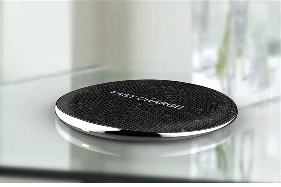 !ACCESS 10W Fast QI Wireless Charging Pad For iPhone X 8 Plus Samsung Galaxy S6 S8 S7 Note 8 Mobile Ultra-thin Wireless Charger (2)