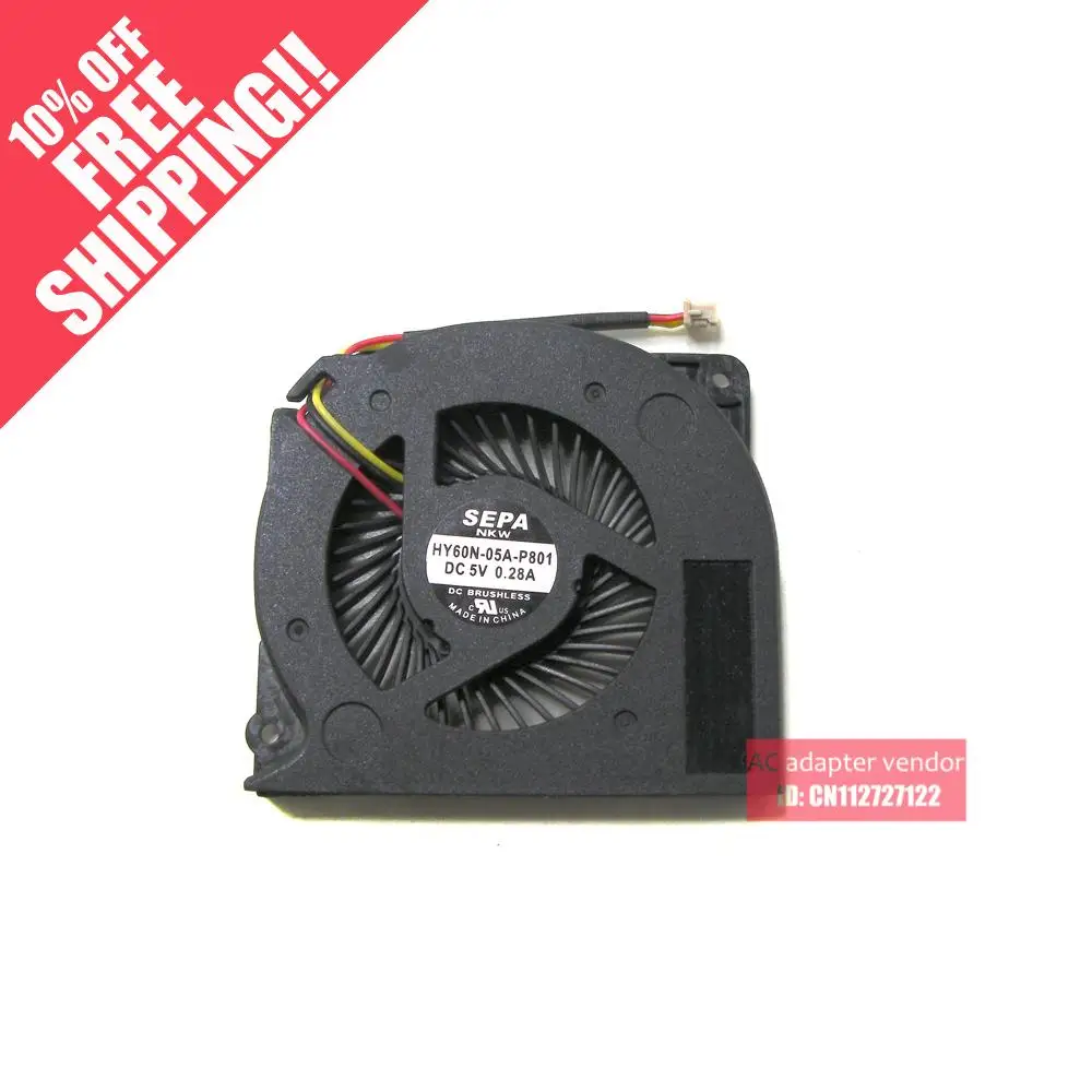 Новый вентилятор для ЦП ноутбука Fujitsu A6120 E8110 E8210 N6410 S6520 S6421 S6510 S7111 S8235 | Компьютеры и