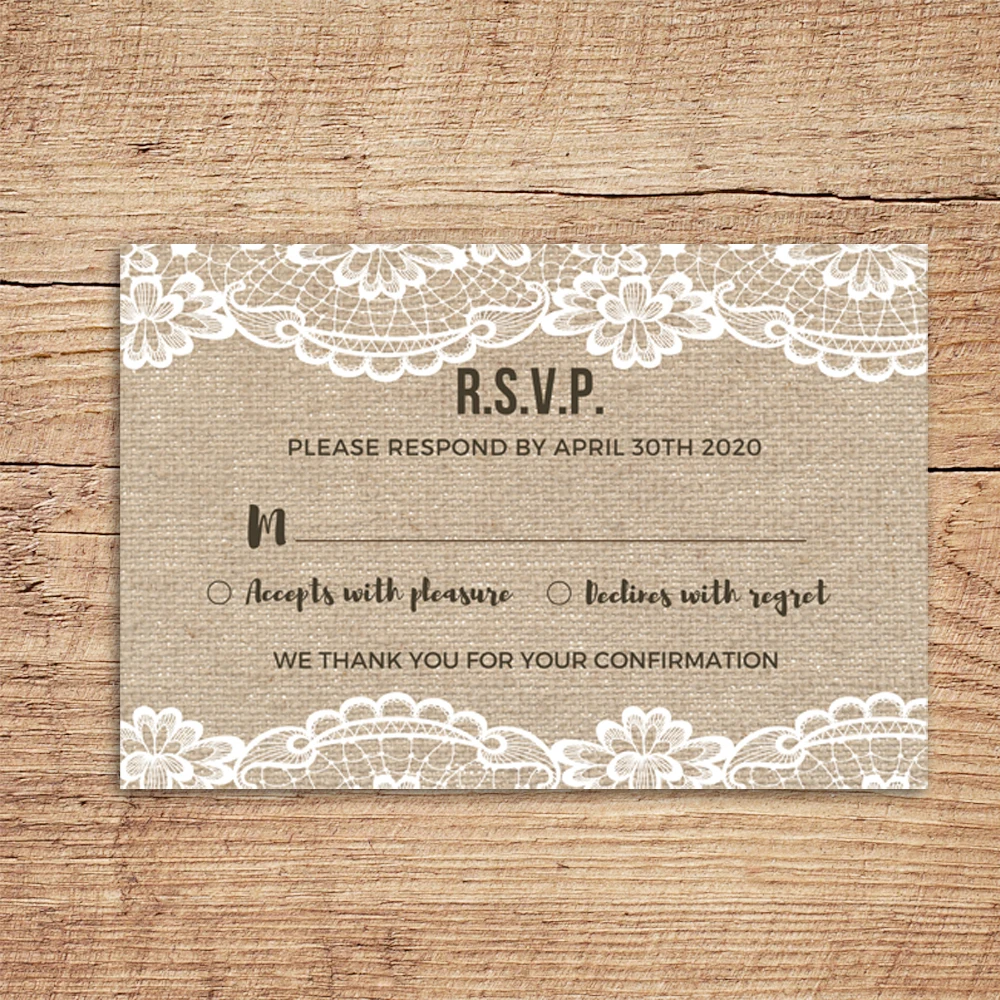 RSVP Cards