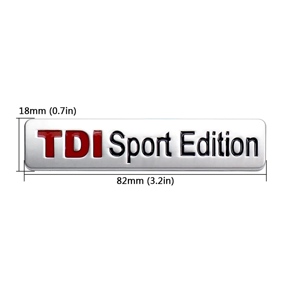 Emblem TDI Sport Edition for vw volkswagen passat golf (5)