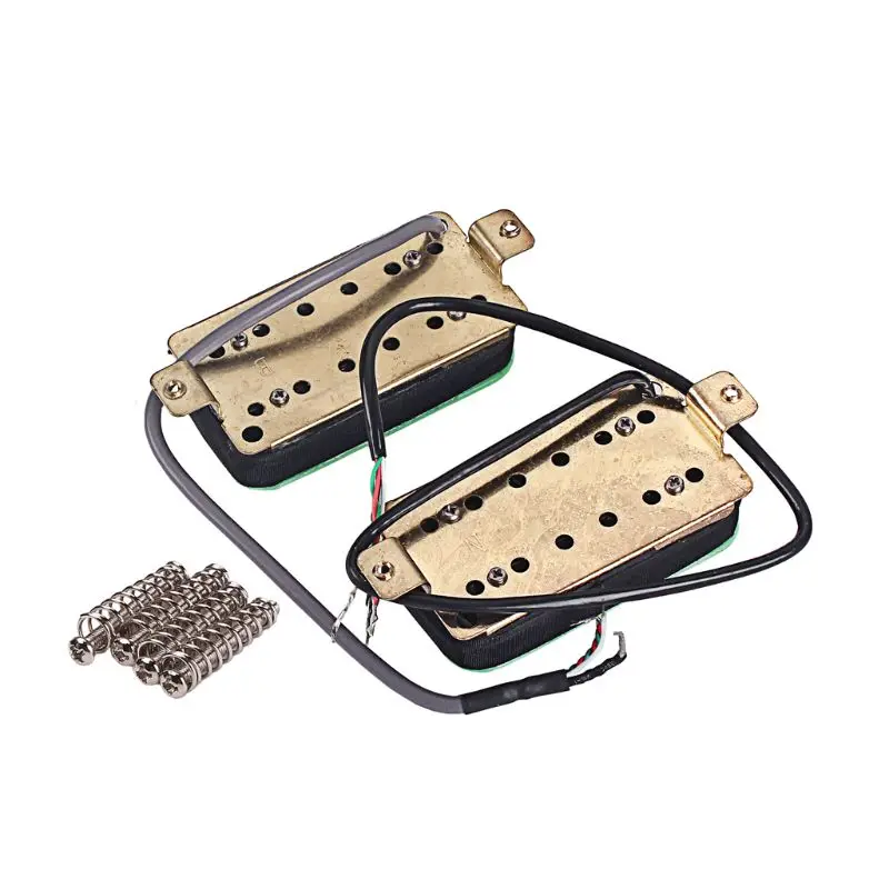 

Green Humbucker Pickup Neck and Bridge for Electric Guitar Parts Adjustable