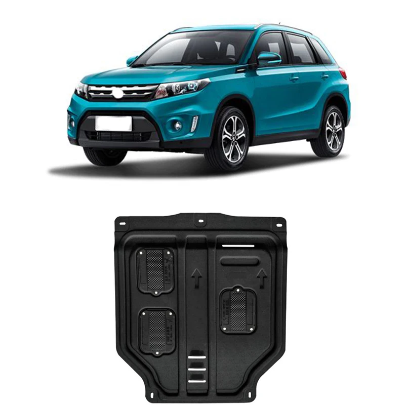 Автомобиль Стайлинг для Suzuki Vitara пластиковые стали защита двигателя для Vitara- двигатель опорная плита крыло 1 шт