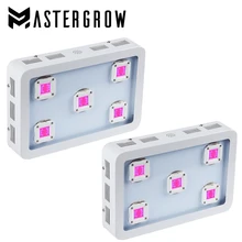 2 шт. MasterGrow X5 1500 W COB светодиодный световая панель для проращивания полный спектр 410-730nm для Выращивание комнатных растений и цветок с высоким выходом