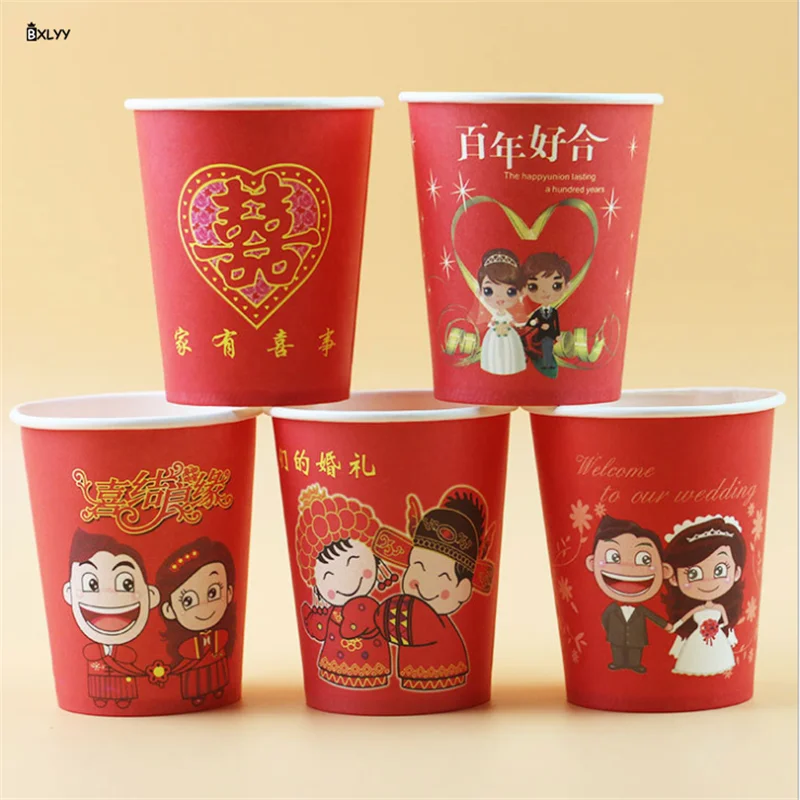 

BXLYY Hot Disposable Paper Cup 10pc Wedding Decoration Party Supplies Home Decoration Accessories Tableware Party Decoration.7z