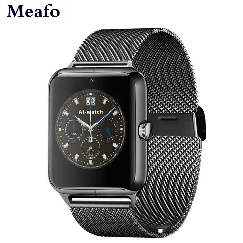 

Smart Watch Z50 Bluetooth Smartwatch 2G GSM G-sensor 0.3mp Camera Support SMS Android IOS Smartphone Watch for iphone Samsung S7