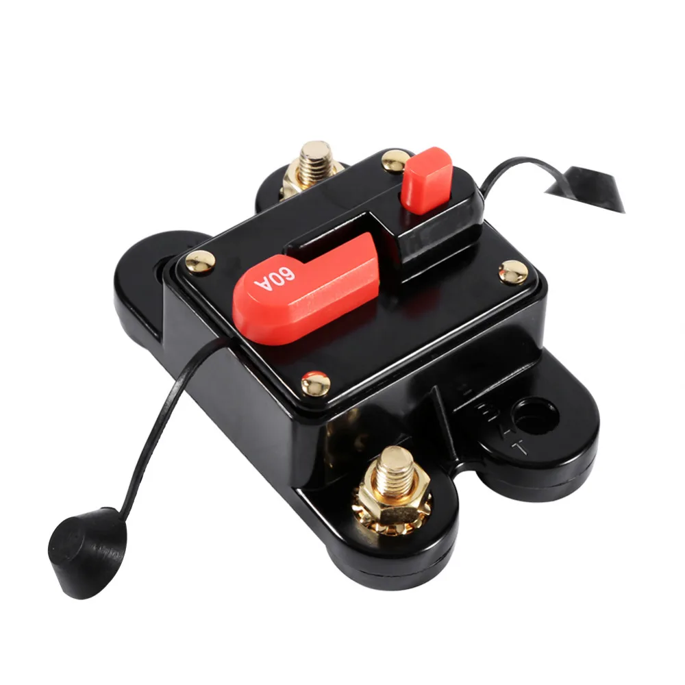 New 100AMP Circuit Breaker Fuse Reset 12-24V DC Car Boat Auto Waterproof New 100AMP Circuit Breaker Fuse Reset 12-24V DC Car Boat Auto Waterproof