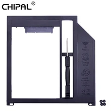 CHIPAL SATA 3,0 2nd HDD Caddy 9 мм 9,5 мм для 2T SSD корпус жесткого диска для Macbook Pro 13 "15" 17 "SuperDrive Optibay(China)